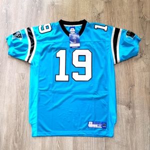 BRAND NEW Reebok Authentic NFL Panthers OnField Keyshawn Johnson #19 Jersey